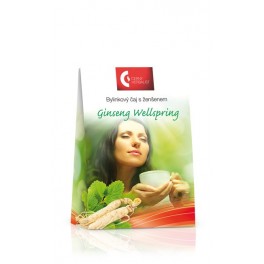 Bylinkový čaj s ženšenem - Ginseng Wellspring, 40 g