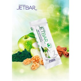 JETBAR Zelené jablko & spirulina RAW, 42 g